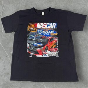 NASCAR Kobalt Tools 400 Las Vegas 2016 Graphic Print Tee Shirt Double Sided - XL